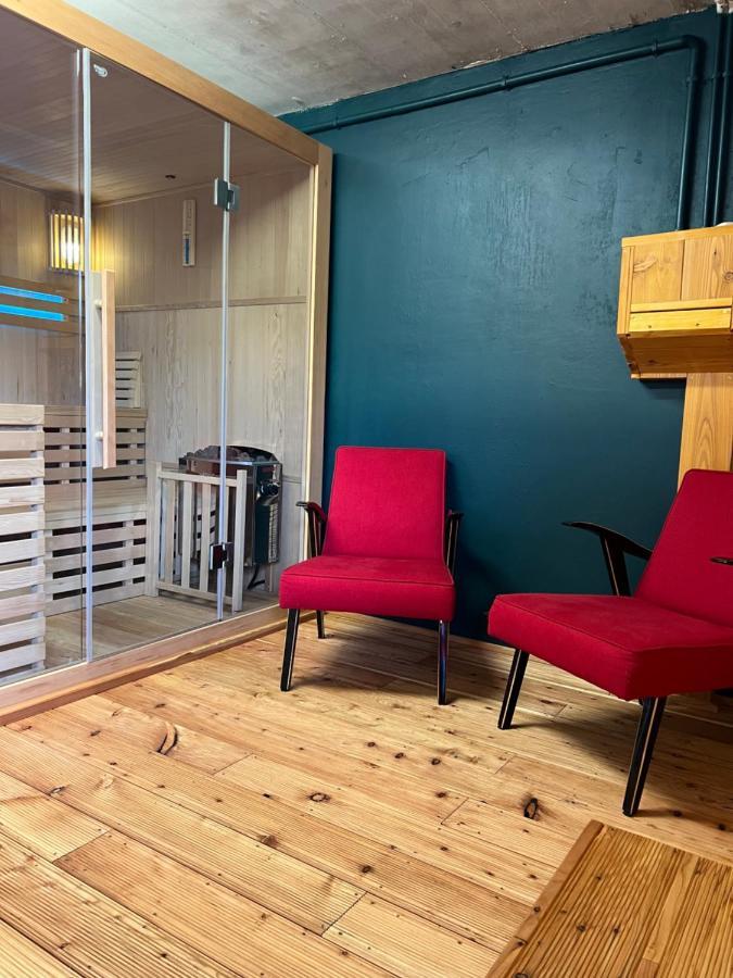 Houten Vakantiewoning "Reisnaarpolen" Royaal Ontbijt, Sauna En Hottub Czarna Góra 外观 照片