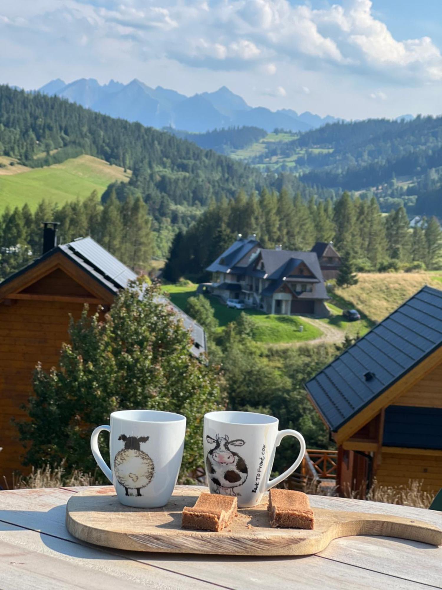 Houten Vakantiewoning "Reisnaarpolen" Royaal Ontbijt, Sauna En Hottub Czarna Góra 外观 照片
