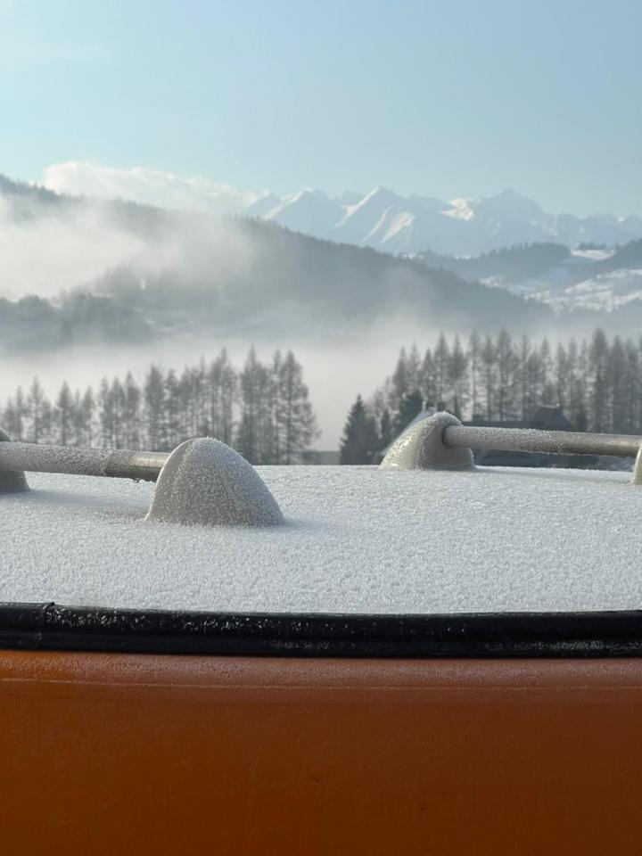 Houten Vakantiewoning "Reisnaarpolen" Royaal Ontbijt, Sauna En Hottub Czarna Góra 外观 照片
