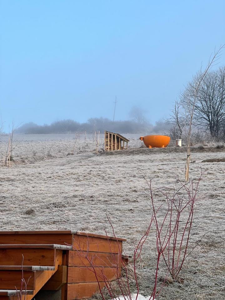 Houten Vakantiewoning "Reisnaarpolen" Royaal Ontbijt, Sauna En Hottub Czarna Góra 外观 照片